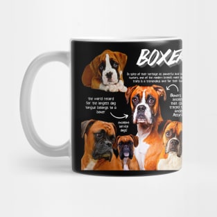 Boxer Dog Fun Facts Mug